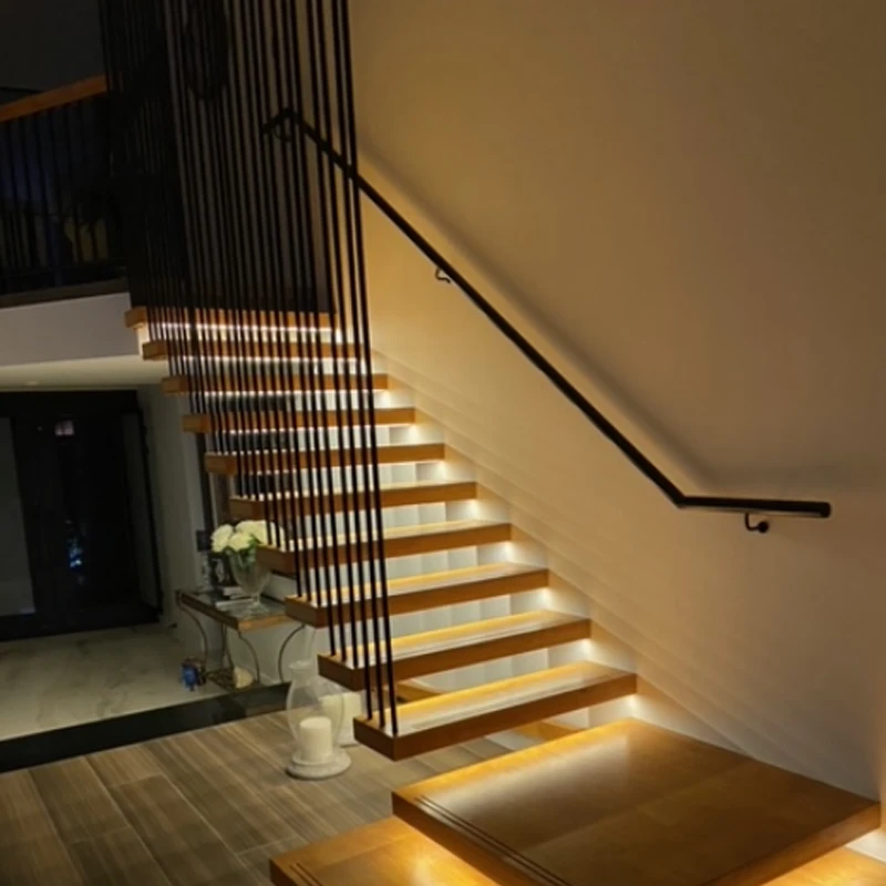 Led Light Floating Staircase